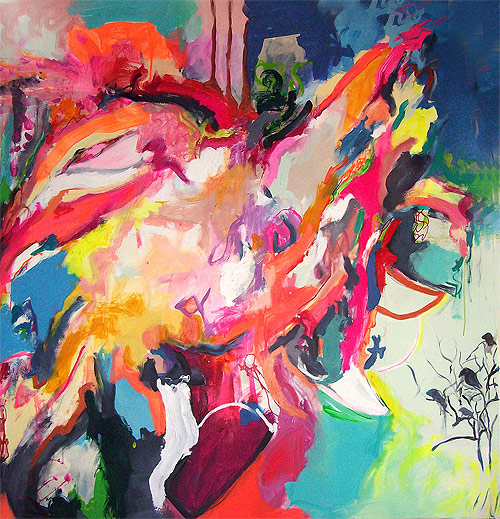 Artist painter Alejandra Knoll