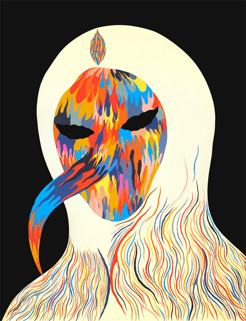 Cut paper artist Julien Langendorff