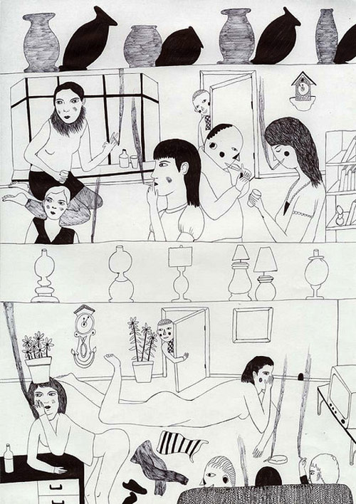 artist mike redmond drawing