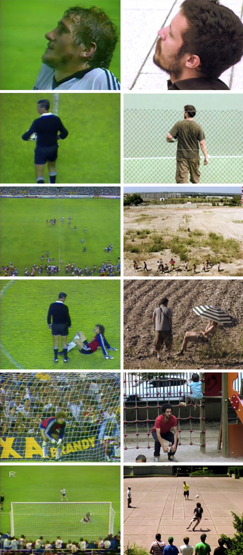Refait Remake of 1982 football World Cup France Germany