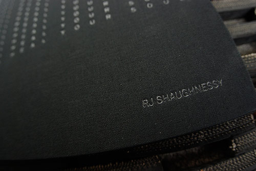 Photographer RJ Shaughnessy book