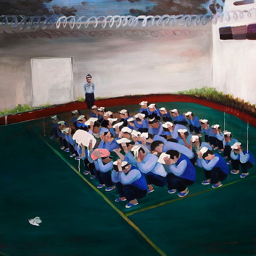 Artist painter Hai-Hsin Huang