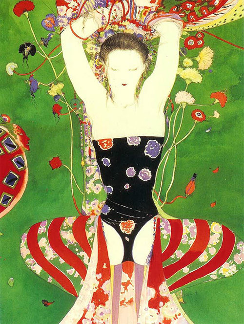 yoshitaka amano artist drawing painting