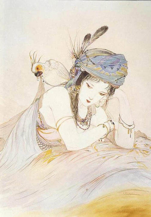 yoshitaka amano artist drawing painting