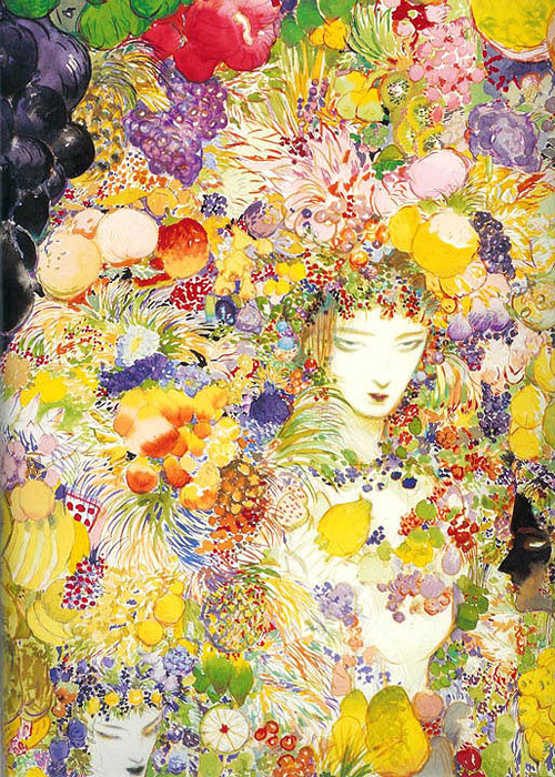 yoshitaka amano artist drawing painting