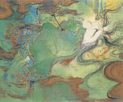 yoshitaka amano artist drawing painting