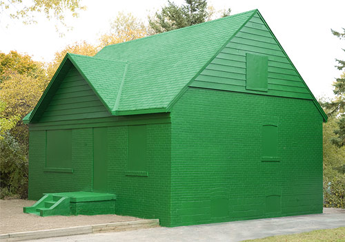 an te liu artist sculpture installation monopoly house