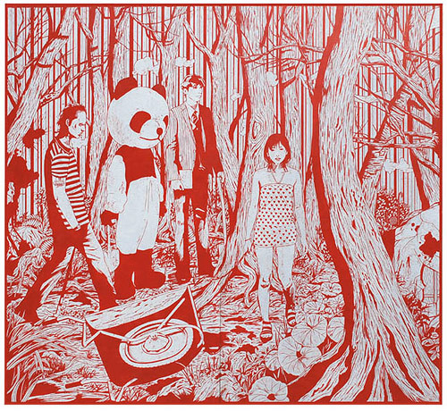 wood block artist kenichi yokono