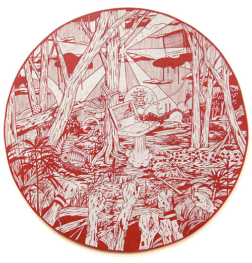 wood block artist kenichi yokono