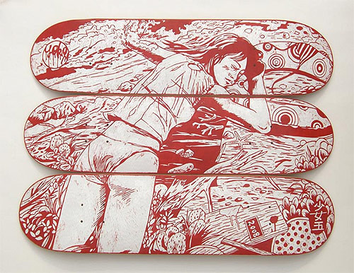 wood block artist kenichi yokono