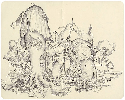 artist james jean drawings paintings