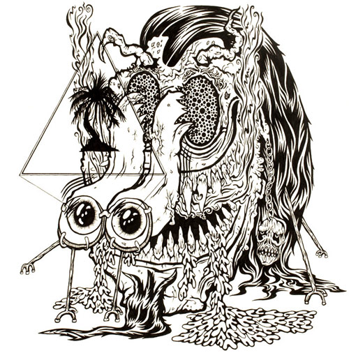 artist ryan t riss drawings