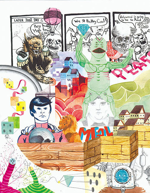 team macho art collective drawing