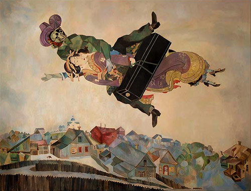 Artist Wolfe von Lenkiewicz