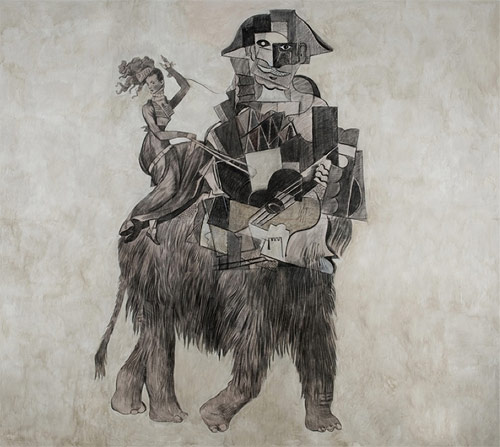 Artist Wolfe von Lenkiewicz