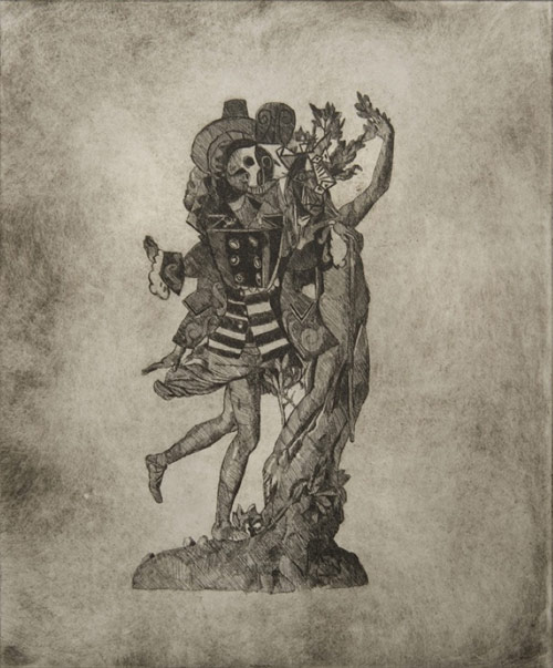 Artist Wolfe von Lenkiewicz