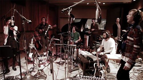 beck record club music cover performance