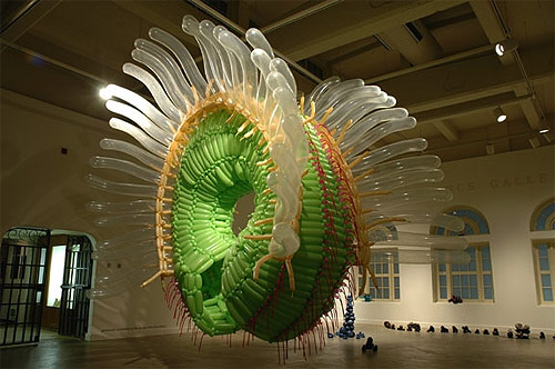 Balloon sculptures by artist Jason Hackenwerth