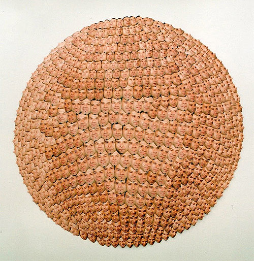 justine khamara artist cut photographs installations sculptures