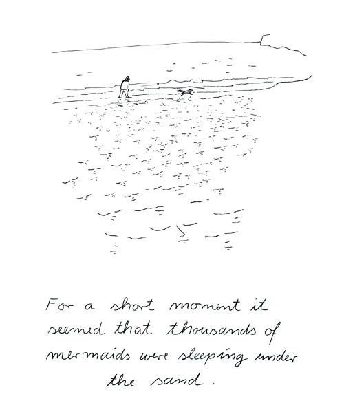 Line drawings by artist Markus Vater