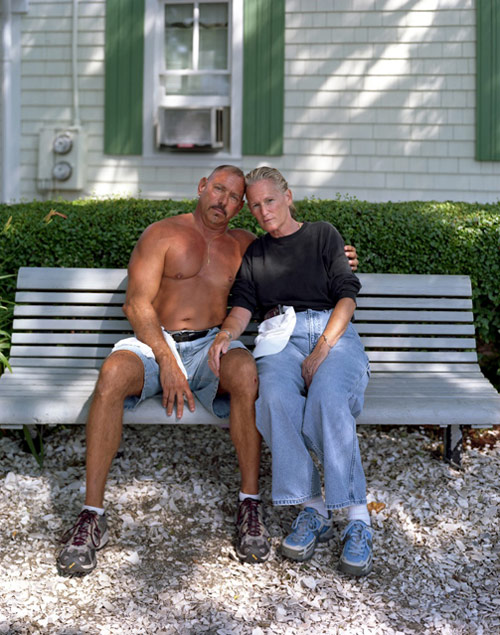 Touching Strangers photo series by Richard Renaldi