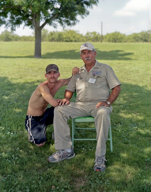 Touching Strangers photo series by Richard Renaldi