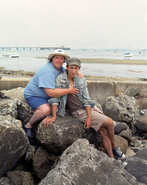 Touching Strangers photo series by Richard Renaldi