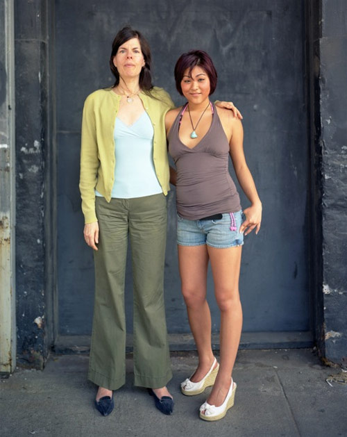 Touching Strangers photo series by Richard Renaldi