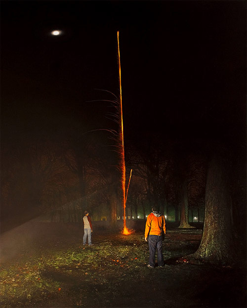Artist painting painter Alex Roulette