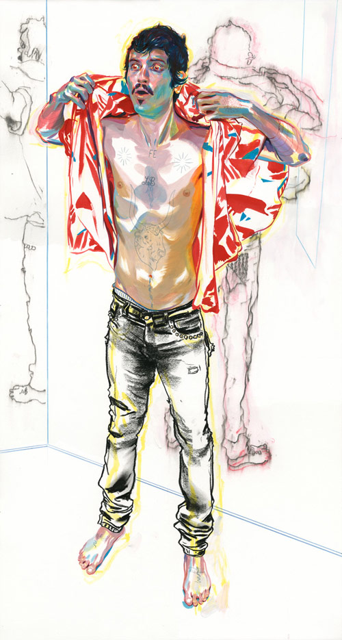 james jean drawings birds and boys