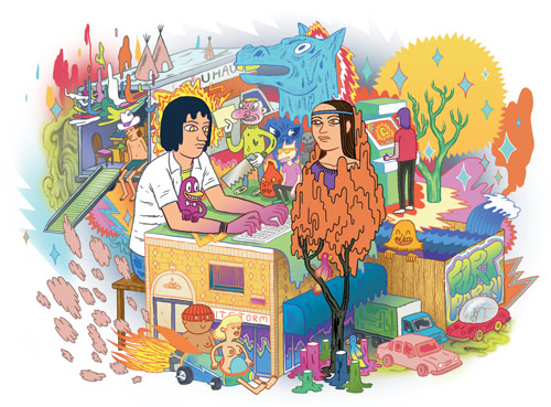 artist illustrator illustration mike bertino
