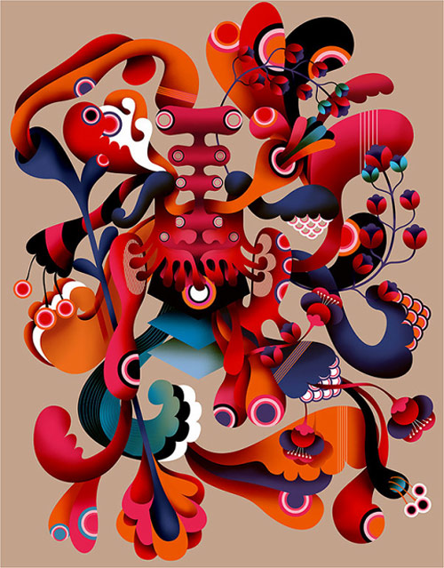 artist illustrator roya hamburger illustration