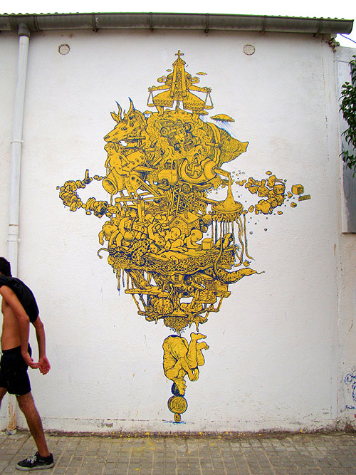 street artist daniel munoz aka san