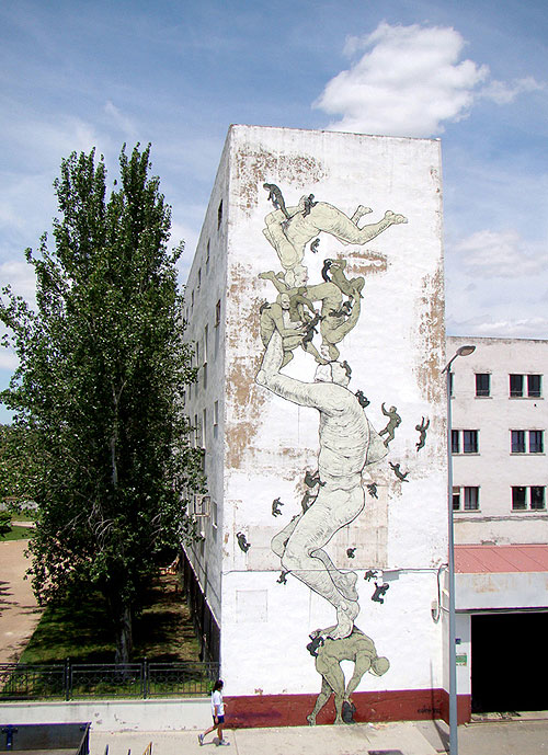 street artist daniel munoz aka san