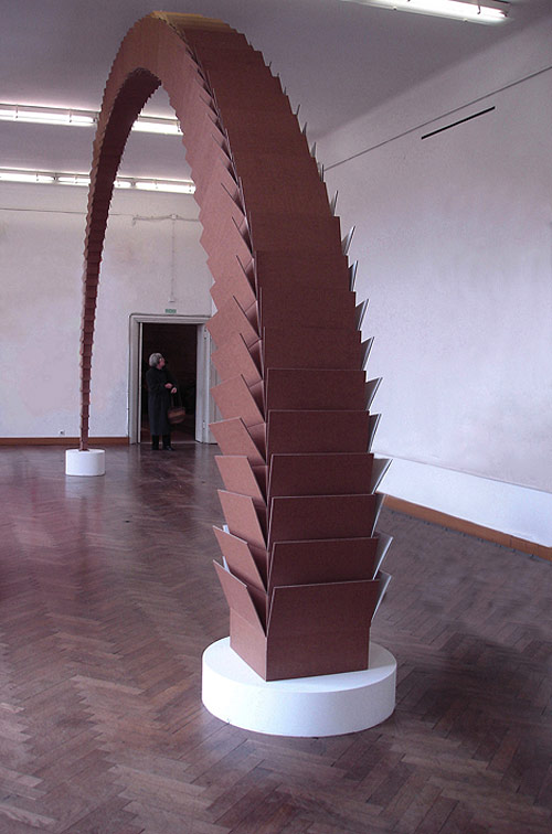Sculptures by artist Tobias Putrih