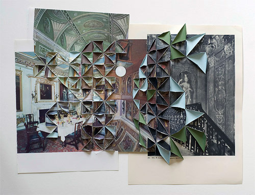 folded photographs by artist abigail reynolds