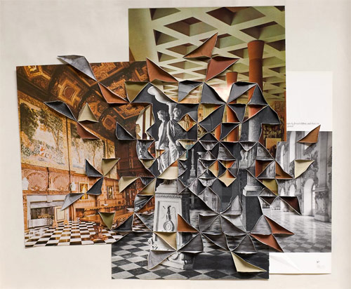 folded photographs by artist abigail reynolds
