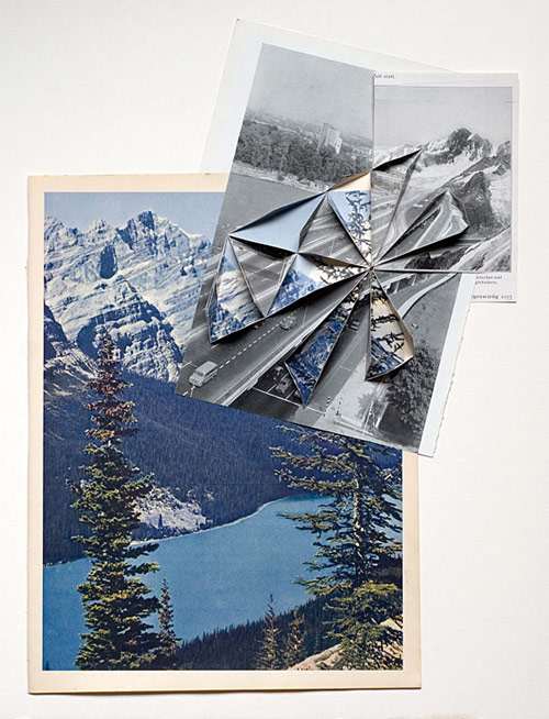 folded photographs by artist abigail reynolds