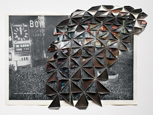folded photographs by artist abigail reynolds