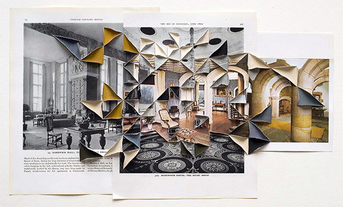 folded photographs by artist abigail reynolds