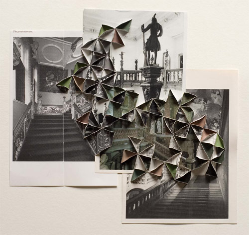 folded photographs by artist abigail reynolds