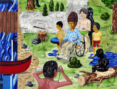 artist drawing james chong
