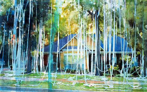 Artist painter Christopher St. Leger