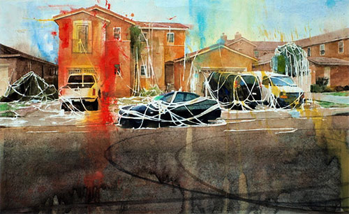 Artist painter Christopher St. Leger