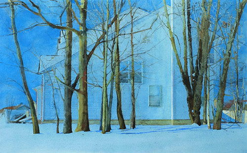 Artist painter Christopher St. Leger