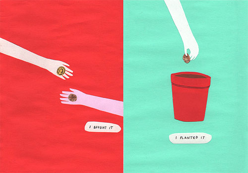 illustrator illustration kaye blegvad drawings potato baby