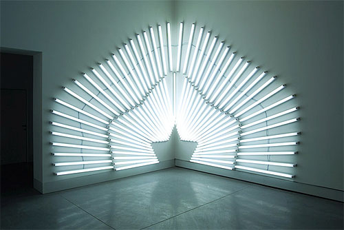 light installations by artist yochai matos