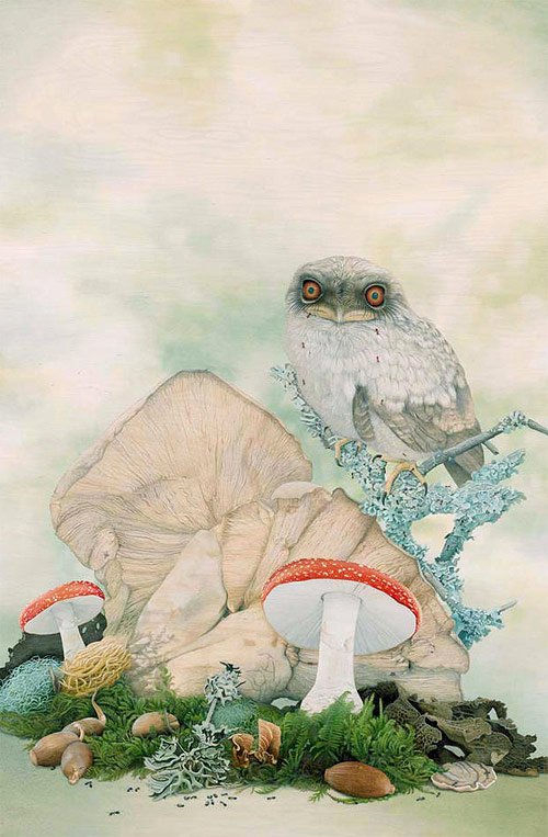 artist painter painting tiffany bozic confiding to strangers