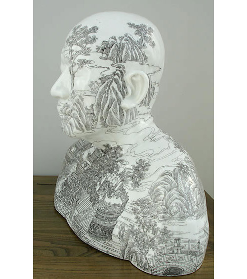 china china sculptures by ah xian