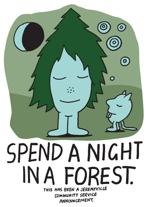 artist drawings by jeremyville community service announcements